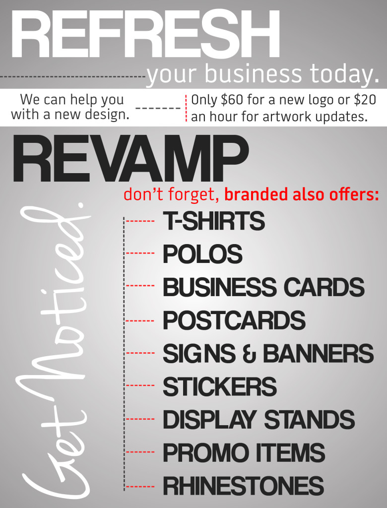 Branded Screen Printing Email Ad