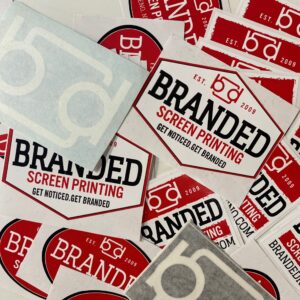 Sticker and Decals selection